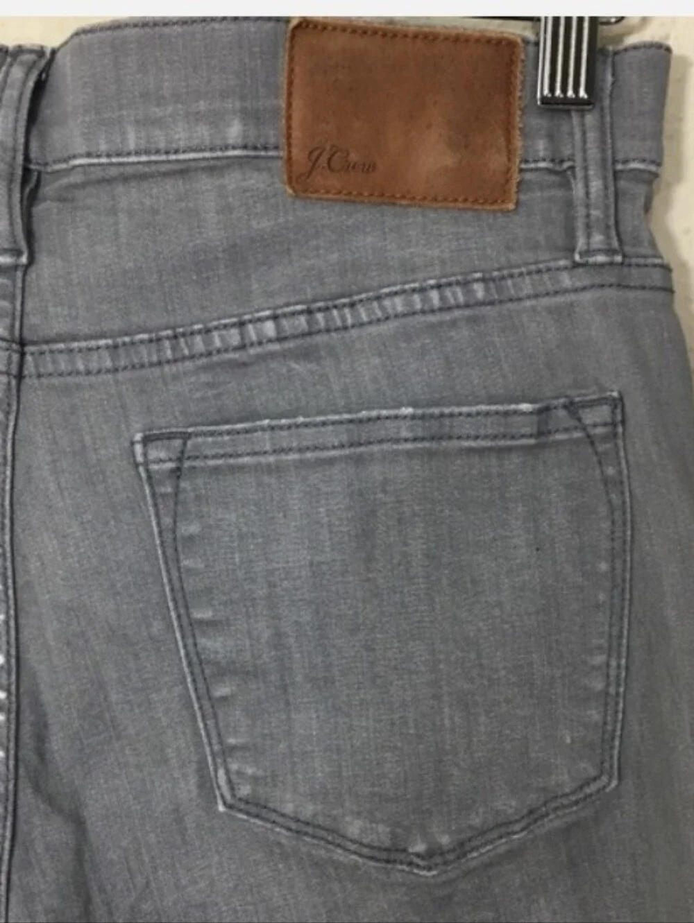 J. Crew Lookout High-Rise Lifting With Control Skinny Jeans in Gray Size 29